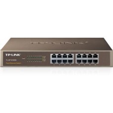 TP-LINK 10/100 Switch 16ports 13吋 鐵殼 ( TL-SF1016DS )