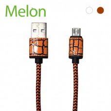 【MELON】Micro USB 尼龍 編織 強化 傳輸 充電線 BA082