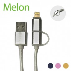 【MELON】Micro USB / iPhone Lightning 傳輸線 