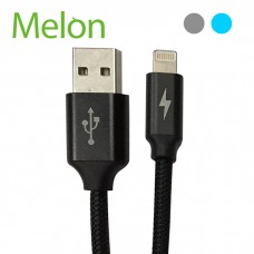 【MELON】iPhone Lightning 8 pin 金屬 尼龍 編織 超級強化 傳輸 充電線 BA088