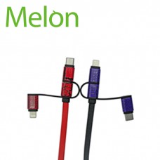 【MELON】3合1 多功能 USB 傳輸線 BA068