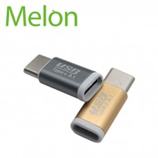 【MELON】Micro USB 轉 Type-C 轉接頭 BA074