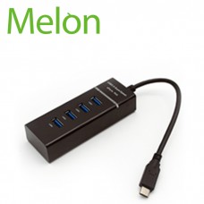 【MELON】USB3.1 4進 USB 3.0 HUB 集線器 BA078