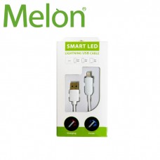 【MELON】急速快充 LED 充電傳輸線 IPhone Lightning BA001